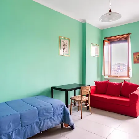 Singola Con Bagno Privato Ubytování v soukromí Turín